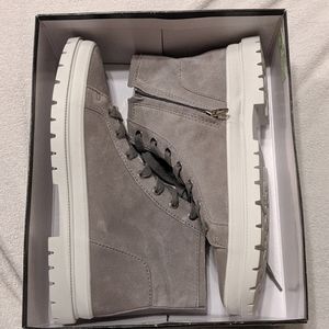 Brand new! Dolce vita grey suede high top sneaker